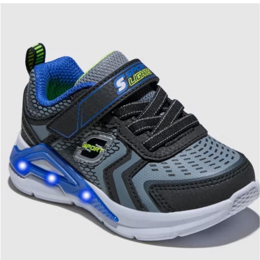 S Sport By Skechers Toddler Fluxe Sneakers - Black